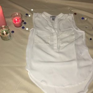 Summer white transparent casual shirt